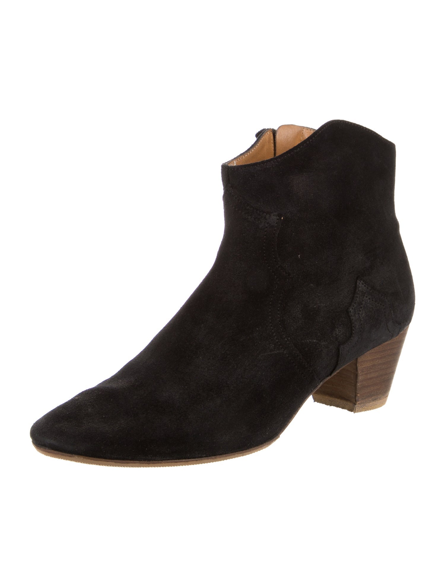 Isabel Marant Suede Western Boots